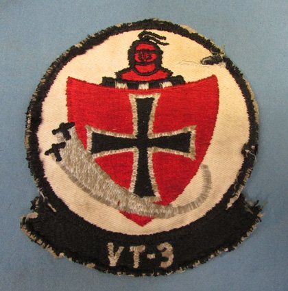  US Vietnam War US Navy VT-3 'Red Knights' Squadron Patch — image 2