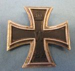 German WWI Iron Cross 1st Class, KO Mfg.