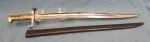 French Model 1842 Sabre Bayonet, German Mfg, PDL