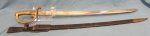 Spanish 19th Century Artillery Sword & Scabbard, Toledo 1899