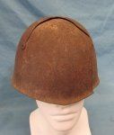 Italian WWII Battle Damaged Helmet Shell, Kreta Recovered