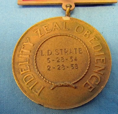  US Korean War Coast Guard Medal Good Conduct Medal, Named — image 4
