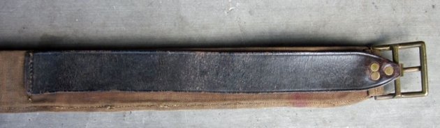 US Indian War Era, 3rd Pattern 1876 Prairie Belt, San Antonio Arsenal Modification, Named — image 4