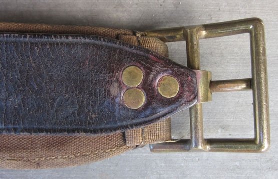 US Indian War Era, 3rd Pattern 1876 Prairie Belt, San Antonio Arsenal Modification, Named — image 5