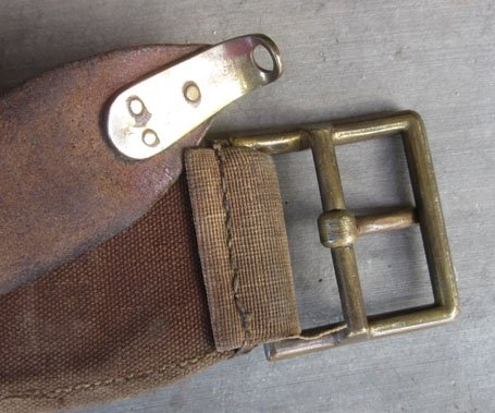 US Indian War Era, 3rd Pattern 1876 Prairie Belt, San Antonio Arsenal Modification, Named — image 6