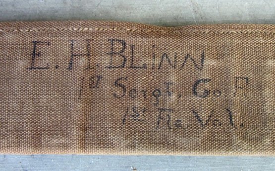 US Indian War Era, 3rd Pattern 1876 Prairie Belt, San Antonio Arsenal Modification, Named — image 7