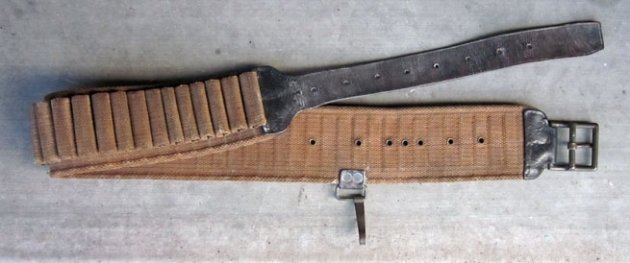 US Indian War Era, Pattern 1885, .45 Cal. Cavalry Prairie Belt, 45 Loops, Rock Island Arsenal — image 2