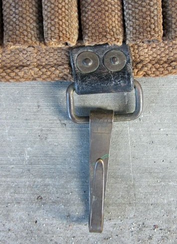 US Indian War Era, Pattern 1885, .45 Cal. Cavalry Prairie Belt, 45 Loops, Rock Island Arsenal — image 3