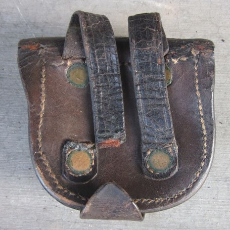 US Civil War Cap Box, Watervliet Arsenal Marked — image 4