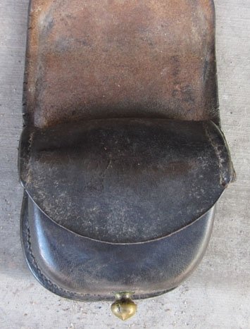 US Civil War Cap Box, Watervliet Arsenal Marked — image 5