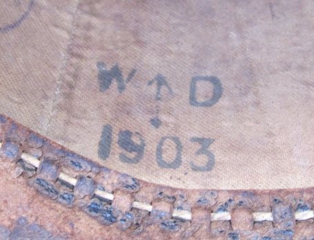 British Edwardian Era, Other Ranks Home Service Helmet, Royal Berkshire Rgt. 1903 — image 8