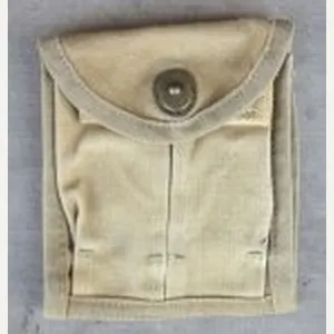 US WWII USMC M1 Carbine Magazine Pouch, Identified