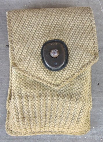 US WWI M1910-1917 Garrison Belt, Ammunition Pouch, MILLS Mfg — image 2
