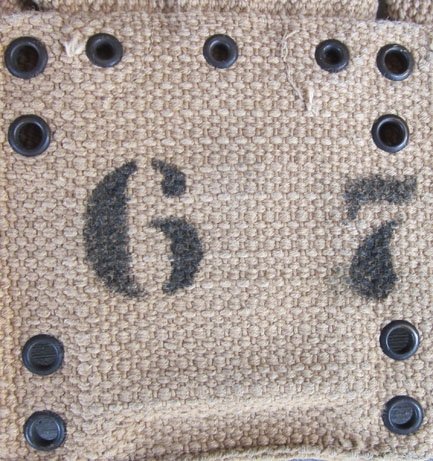 US Pre WWI 1903 Cavalry Ammunition Belt, Russell Mfg, Rimless Eagle Buttons — image 5