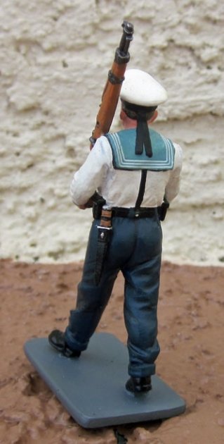 King & Country Kriegsmarine Marching Sailor, LAH093, Original Box — image 4