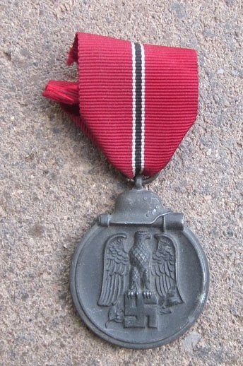 German WWII Eastern Front Medal & Ribbon — image 2