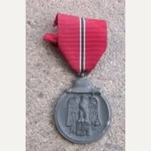 German WWII Eastern Front Medal & Ribbon