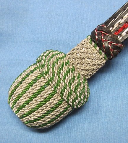 German WWII Police Sword & Bayonet Knot, Unused — image 3