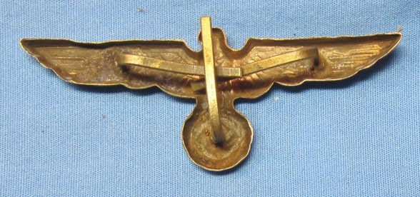 German WWII Heer Alloy Hat Eagle — image 3