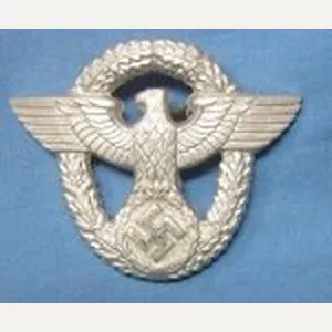 German WWII Police Enlisted Hat Eagle