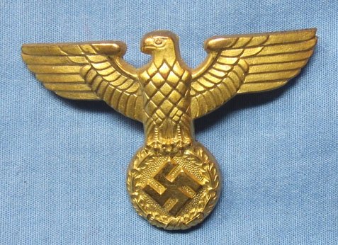 German WWII NSDAP Cap Eagle, RZM M1/17 Assmann — image 2