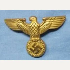 German WWII NSDAP Cap Eagle, RZM M1/17 Assmann