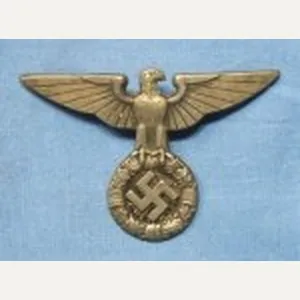 German WWII NSDAP Early Pattern Cap Eagle, RZM 52