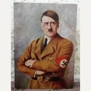 German WWII Hitler Postcard, Manner der Zeit, Hitler's Birthday 1942