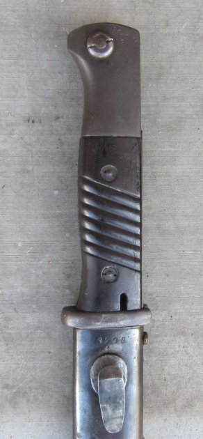 German WWII S84/98 Bayonet, Matching, Durkopp 38 — image 2