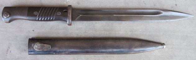 German WWII S84/98 Bayonet, Matching, Durkopp 38 — image 3