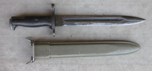 US WWII M1 Garand Bayonet, Manufactured 10 Inch Blade, UFH — image 5