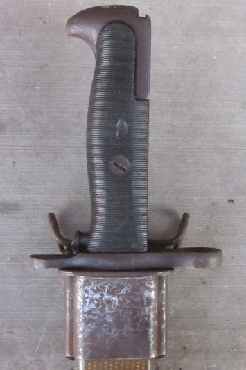 US WWII M1905/42 Bayonet & Scabbard, UFH 1943 — image 2