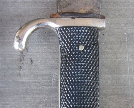 German WWII Hitlerjugend Fahrtenmesser, RZM M7/13, Schuttelhofer Mfg. — image 6