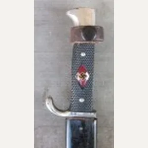 German WWII Hitlerjugend Fahrtenmesser, RZM M7/13, Schuttelhofer Mfg.