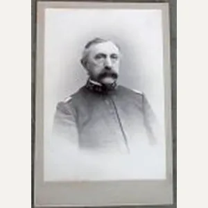 US CW-IW-SAW Era Army Officer Cabinet Card, Brig.Gen'l T.A.Baldwin, 7th …