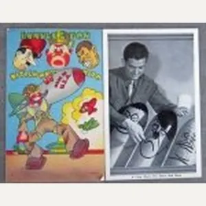 US WWII Patriotic Postcards, Anti-Axis, Pair