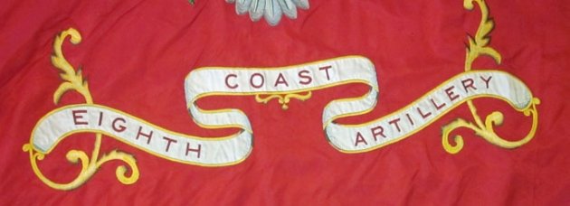 US WWII 8th Coast Artillery Regimental Color, 4x5' — image 4