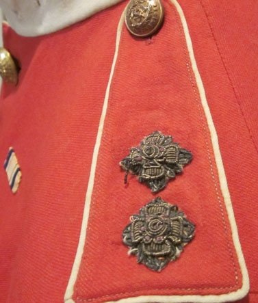 British Victorian Era, Army Officer India Pattern, Light Weight Service Frock — image 5