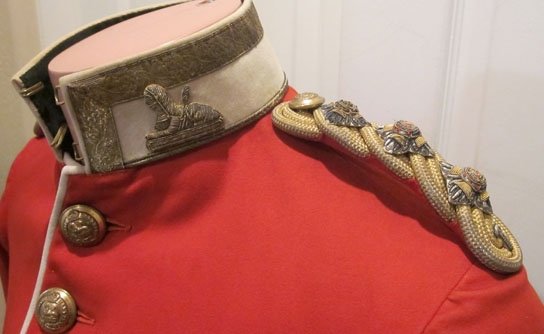 British Edwardian Era Officers Dress Coat, Named, Captain Manchester Regiment, 1905 — image 4