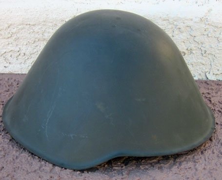 German Cold War Era M56 NVA Steel Helmet, Complete, Size 2 — image 2