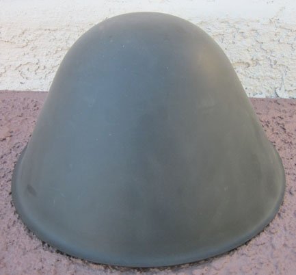 German Cold War Era M56 NVA Steel Helmet, Complete, Size 2 — image 4