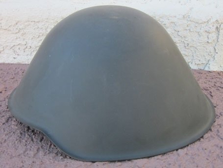 German Cold War Era M56 NVA Steel Helmet, Complete, Size 2 — image 5