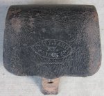 US Civil War Era, US Navy Fuze Pouch, Navy Yard N.Y. 1863