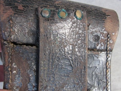 US Civil War Era, US Navy Fuze Pouch, Navy Yard N.Y. 1863 — image 4