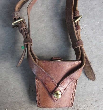 British WWI Officers Sam Browne Belt, Single Shoulder Strap — image 6