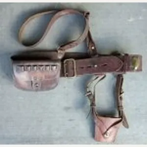 British WWI Officers Sam Browne Belt, Single Shoulder Strap