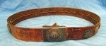 German WWI Hate Belt & Prussian Enlisted Buckle