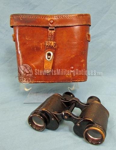  Soviet WWII Issue Binoculars & Leather Case, 1941r 6x30 — image 2