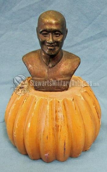  Chinese WWII Chiang Kai-shek Patriotic Bust — image 2