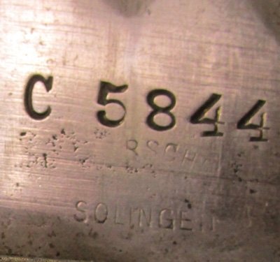  Argentine Engineer Carbine Bayonet, German Mfg — image 4